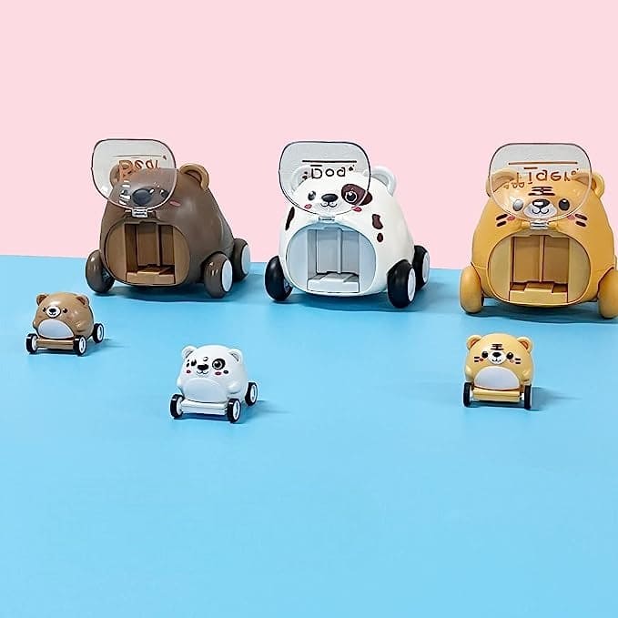 Montessori Baby Toy Car, Animals Pull Back Cars, Cute Pet Catapult Car Toy, Mini Inertia Car, Cartoon Push Press Power Toy, Plastic Push and Go Car, Funny Animals Pull Back Cars for Kids, Parent Child Interactive Toy Montessori Baby Toy Car, Animals Pull Back Cars, Cute Pet Catapult Car Toy, Mini Inertia Car, Cartoon Push Press Power Toy, Plastic Push and Go Car, Funny Animals Pull Back Cars for Kids, Parent Child Interactive Toy